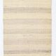 Tapis kilim de couloir en jute beige et marron