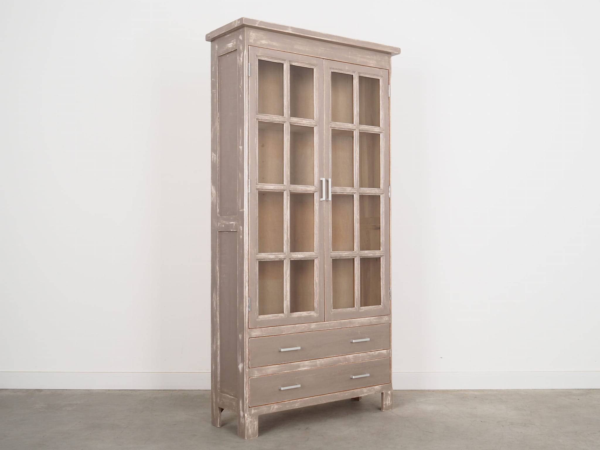 Oak showcase, Danish design, 1980s, production: Denmark
