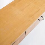 Vintage low sideboard / TV cabinet (former dressing table). France, 1960s