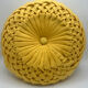 Coussin rond vintage
