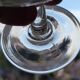 6 old champagne glasses 1930 in blown and cut glass