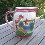 Earthenware pitcher