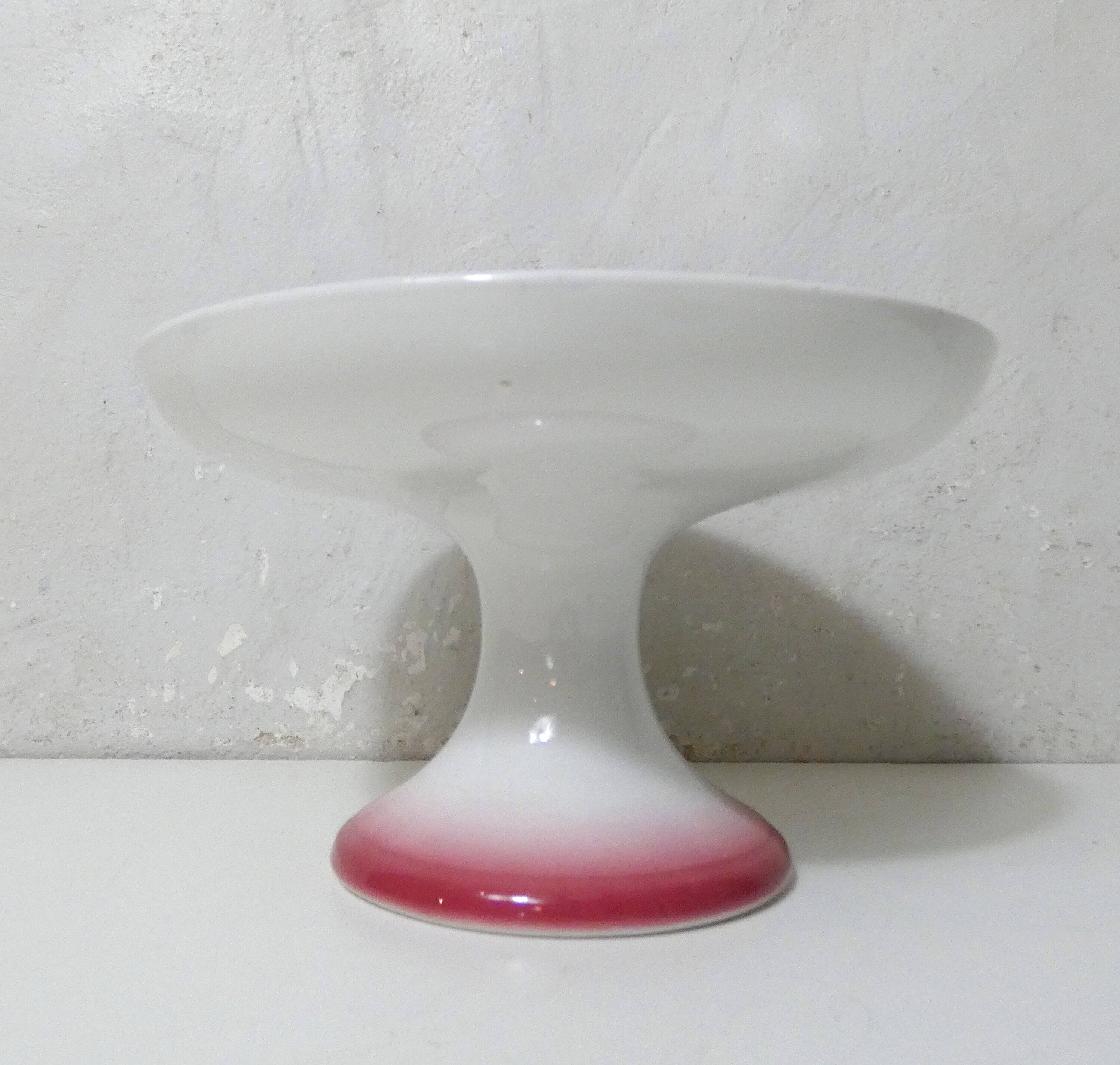 Digoin sarreguemines old footed dish compote artix vintage
