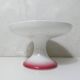 Digoin sarreguemines old footed dish compote artix vintage