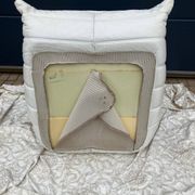 100% authentic Ligne Roset Togo 1-seater light beige leather '87