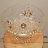 Vintage glass fruit bowl