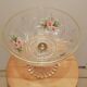 Vintage glass fruit bowl