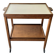 Mid Century Vintage Teak Drinks Trolley Bar Cart Removable Trays 1960s