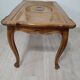 Crush: coffee table in caning and vintage wood