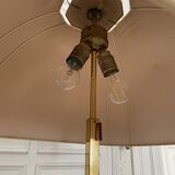Brass floor lamp