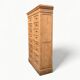 Notary cabinet in solid raw oak, 1920