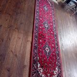 Handmade Indo-Keshan hallway rug 307x84cm