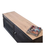 Custom-made industrial TV unit – Micheli Design