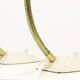 Set of 2 mid century desk lamps with metal shade, 1950