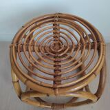 Vintage bamboo stool