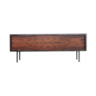 Mid-Century Modern Rosewood and Walnut Scandinavian Sideboard, 1960s