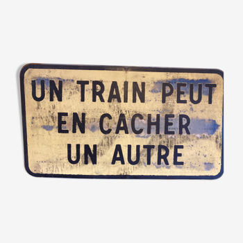 1970 sncf signage