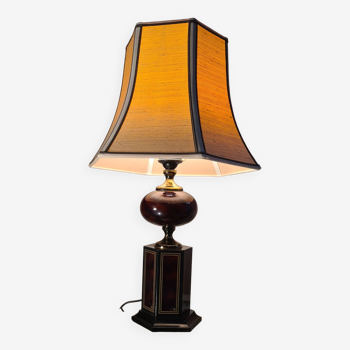 Le dauphin lamp 1960/70, original lampshade
