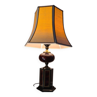 Le dauphin lamp 1960/70, original lampshade