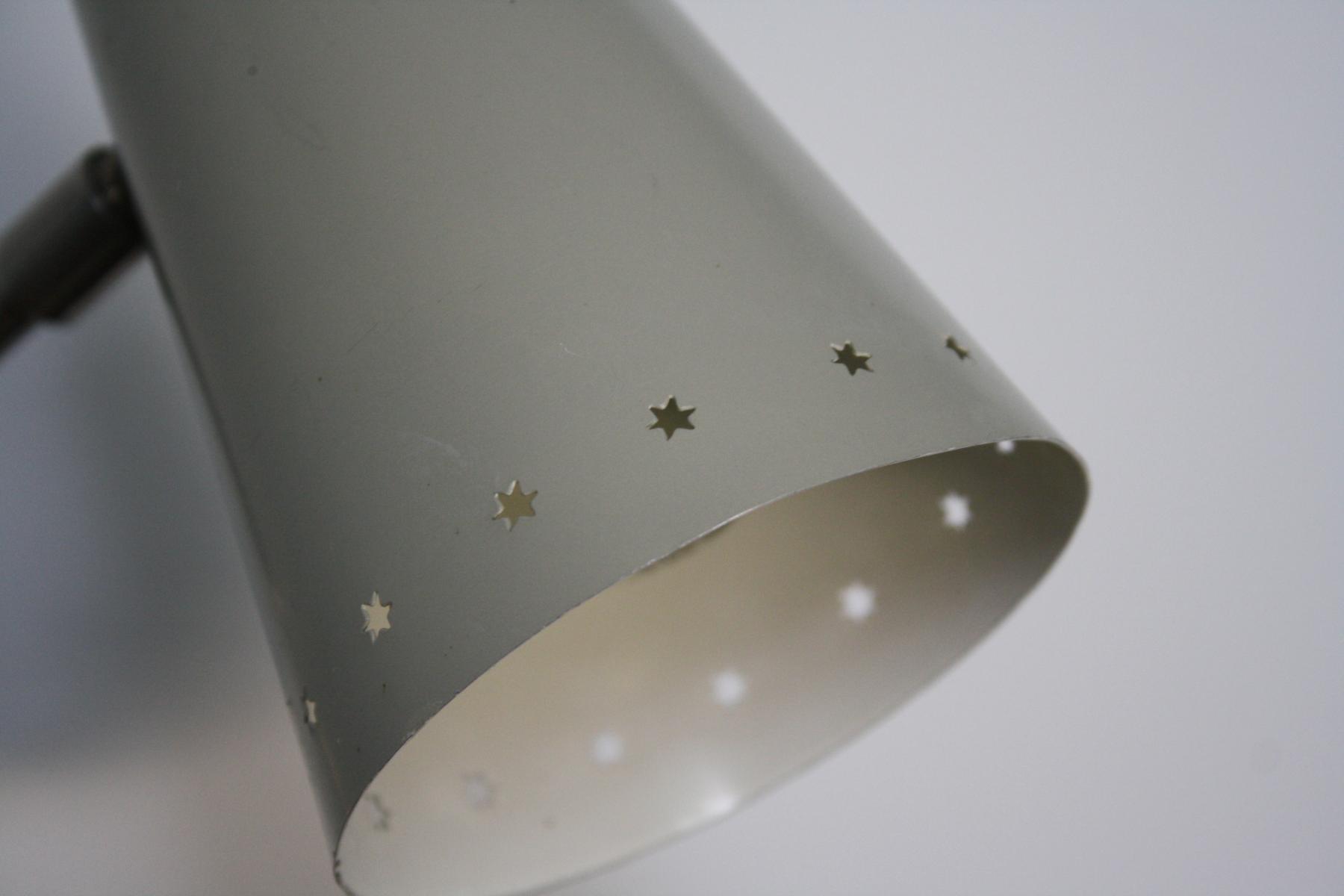 Mid century modern french table lamp