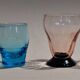 Vintage shooter shot glasses series of six assorted colors