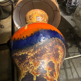 Ceramic floor lamp 1950 vintage