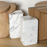 Pedestal table / End table / Bedside table - Shinshoku Collection