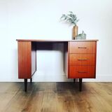 Wooden desk in the 60s