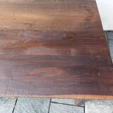 Old solid oak coffee table