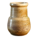 Glazed sandstone vase