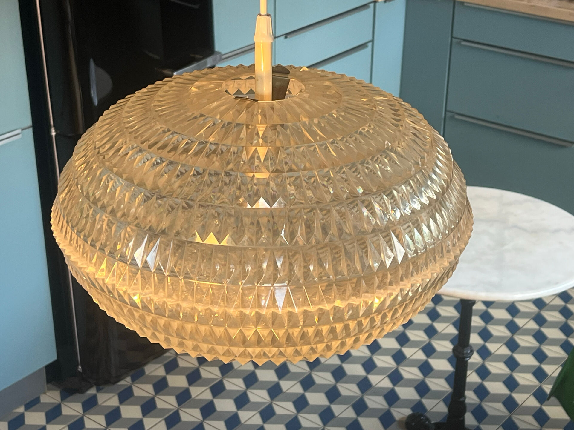 Suspension Erco diamant pat Aloys Gangkofner