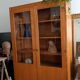 Ancienne armoire vitrine écolière