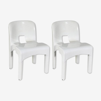 Pair of Universale chairs by Joe Colombo for Kartell, 1967, Set of 2