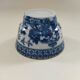 Blue Willow porcelain cup