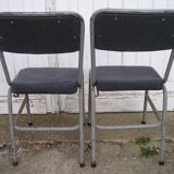 Pair of chairs Cannone PTT 1977