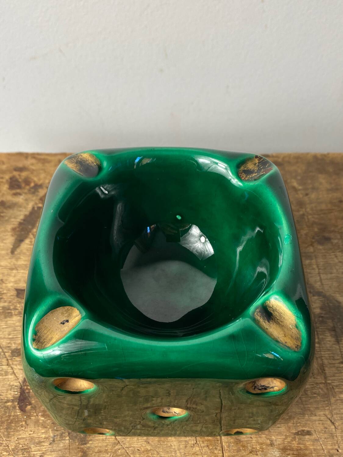 Ferlay Vallauris ceramic “big dice” ashtray