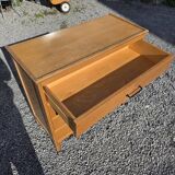 Vintage oak chest of drawers from the 60s