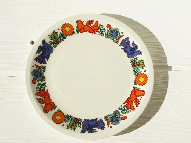 Lot 6 plates Acapulco Villeroy - Boch, 70s