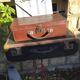 Set of 2 old suitcases