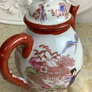 Antique Japanese porcelain teapot