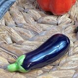 Salt and pepper shakers vegetable ceramic Vallauris