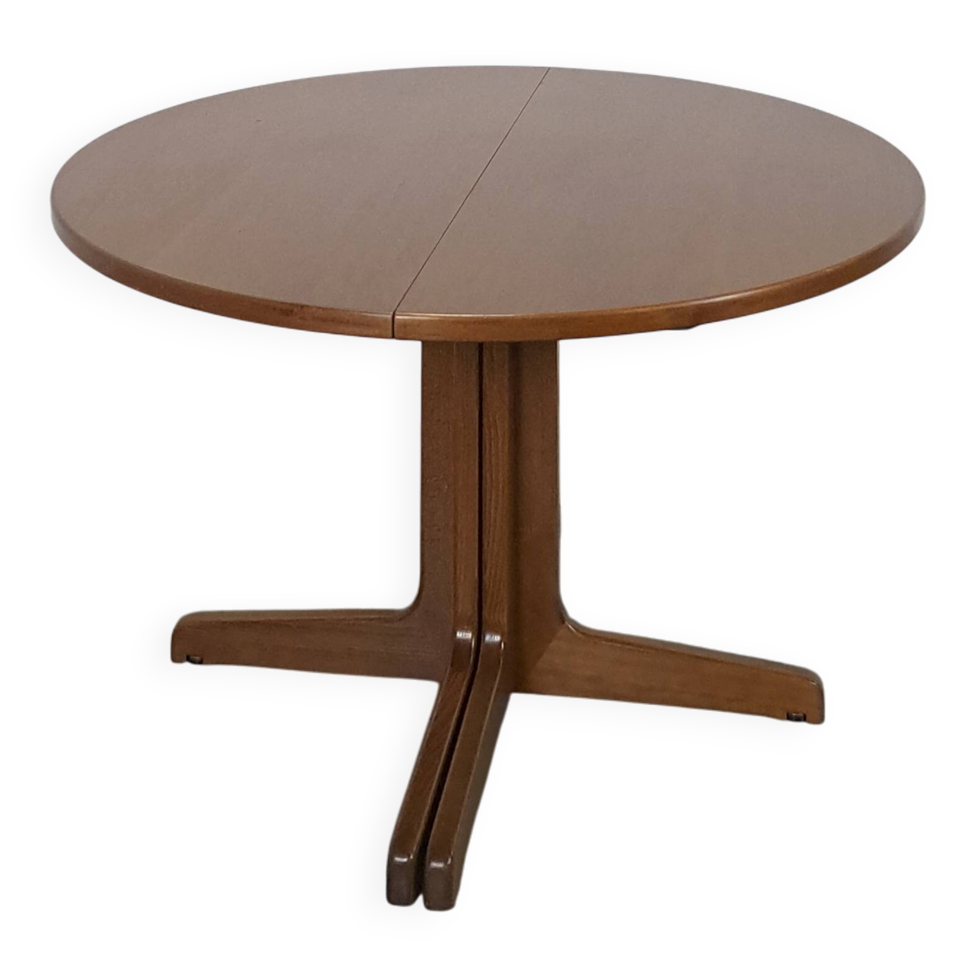 Ronde uitschuifbare eettafel Thonet