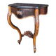 Late 19th century wall-mounted wooden console