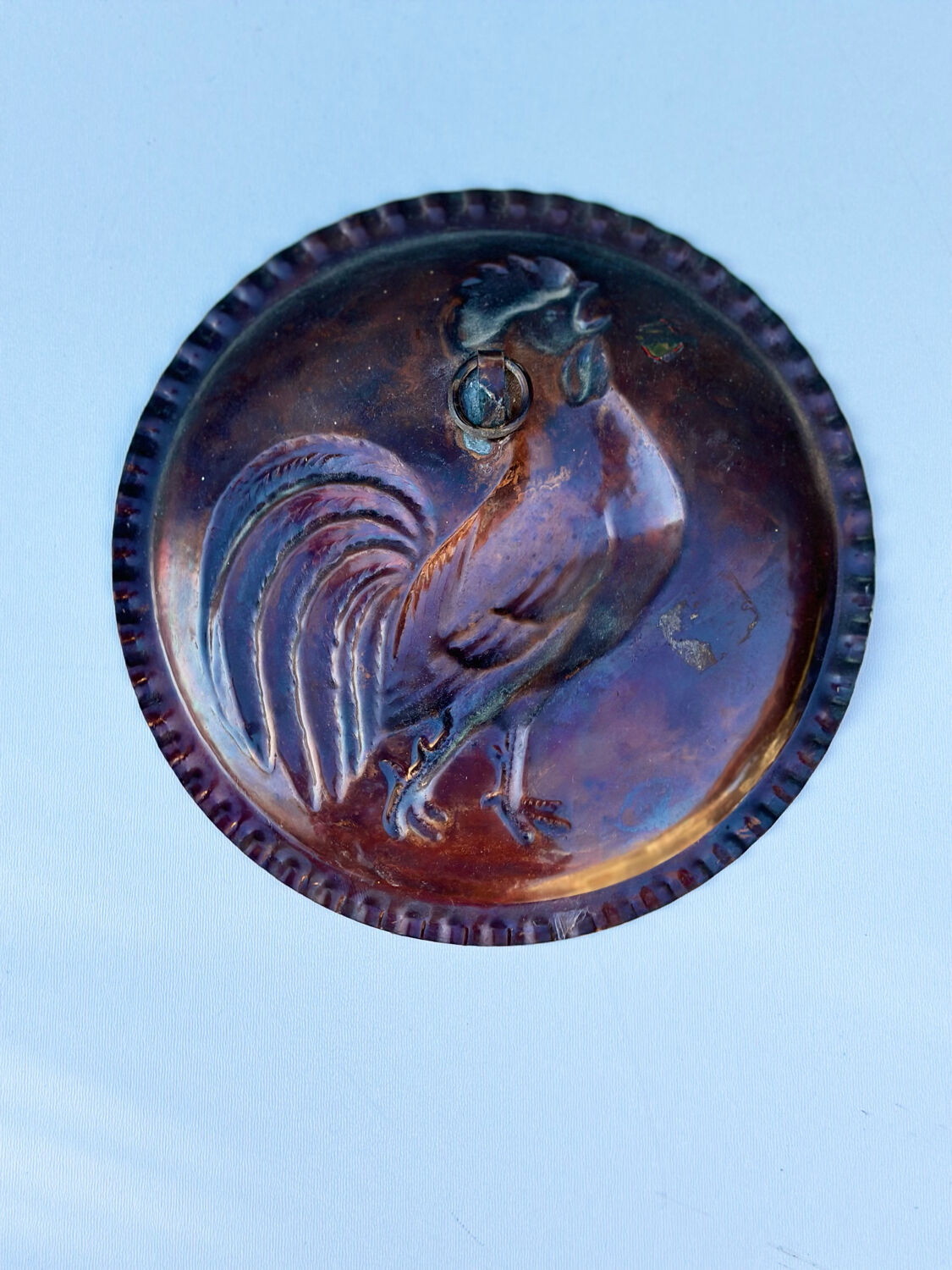 Copper plate for decoration