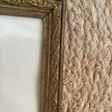 2 Redouté botanical frames of rose bushes.