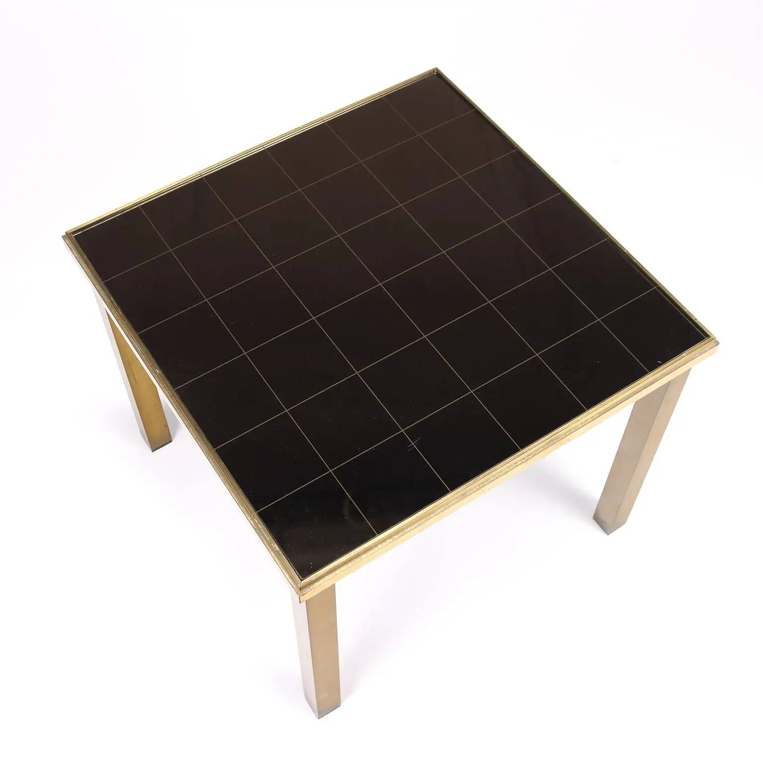 Glass coffee table, Italy, 1970s-1980s