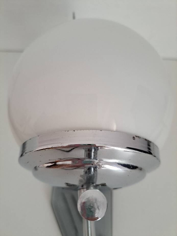 Pair of 70s wall lights