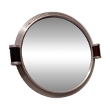Round mirror tray from the 1930s with handles