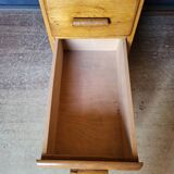 Vintage schoolmaster desk from the 1950s