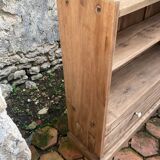 Antique furniture - solid oak shelf